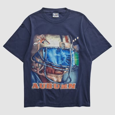 Auburn Tigers Lee Apparel 90s T-shirt - Navy - L by Fanatics Real Vintage