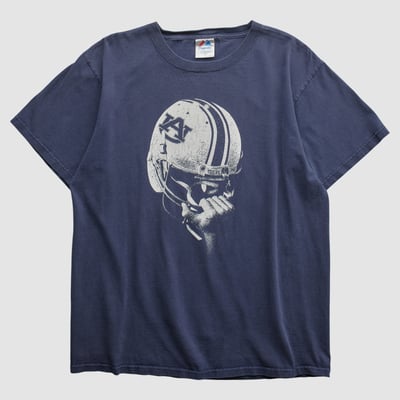 Auburn Tigers Majestic 2000s T-shirt - Navy - L by Fanatics Real Vintage