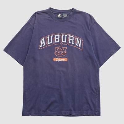 Auburn Tigers Starter 2000s T-shirt - Navy - XL by Fanatics Real Vintage