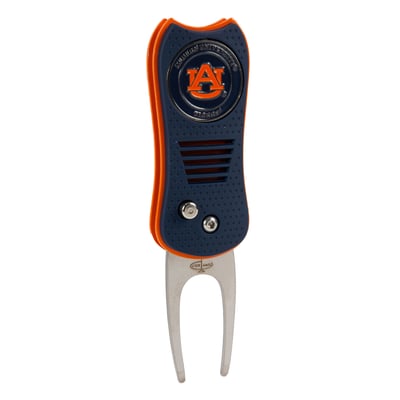 Auburn Tigers Switchblade Divot Tool With Magnetic Ball Marker