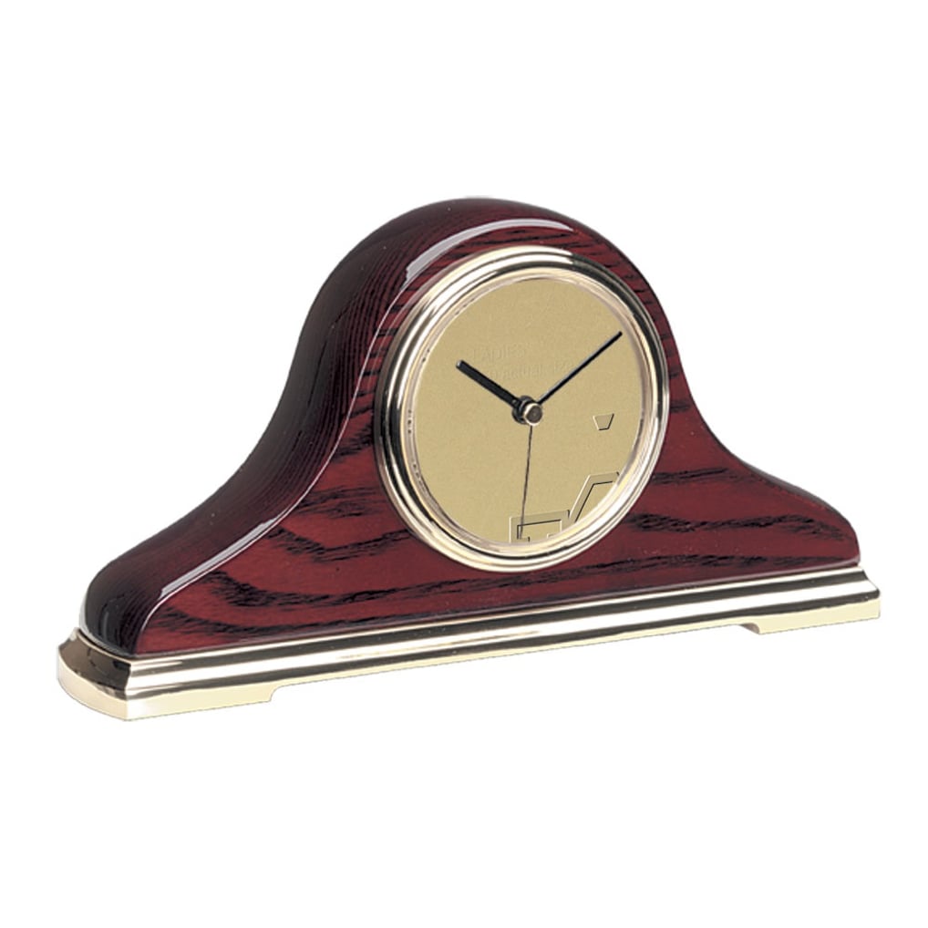 Auburn Tigers Napoleon Clock - Gold