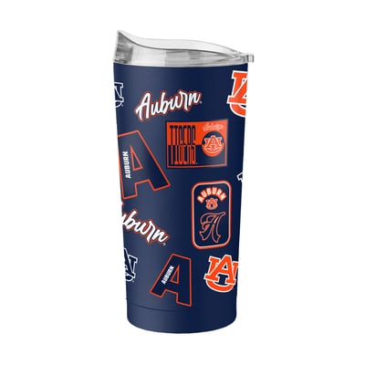  Auburn Tigers Logo Brands 20oz. Dreamweave Powder Coat Tumbler