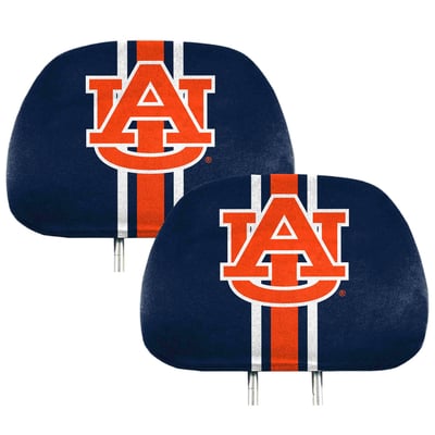 Auburn Tigers Logo Brands Printed Two-Pack Headrest Covers
