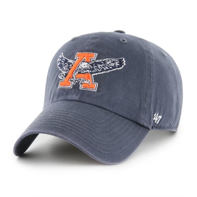  Auburn Tigers '47 Vault Clean Up Adjustable Hat - Navy