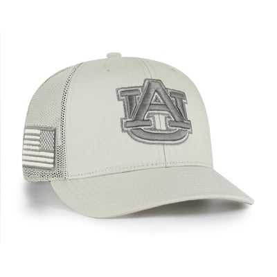 Auburn Tigers '47 Operation Hat Trick Adjustable Trucker Hat - Stone