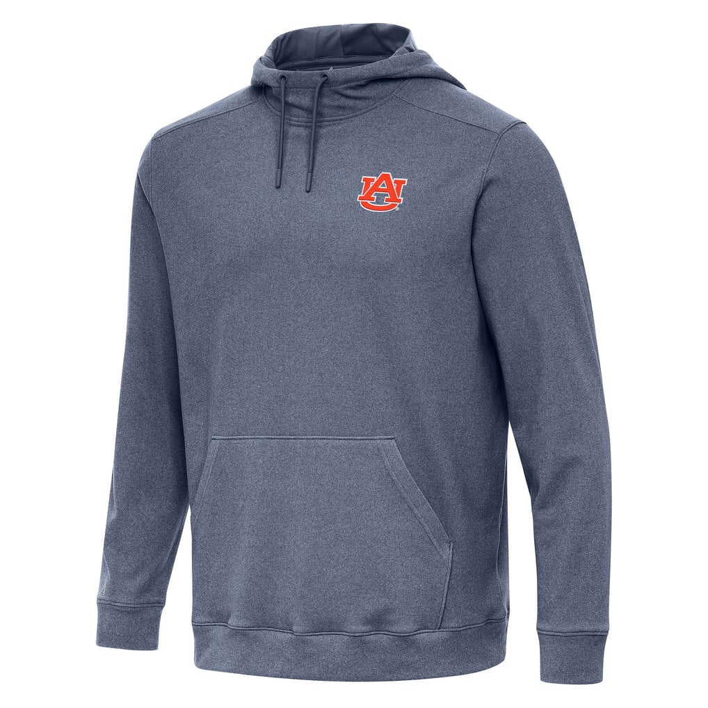Auburn Tigers Antigua Cloud Pullover Hoodie - Heather Navy