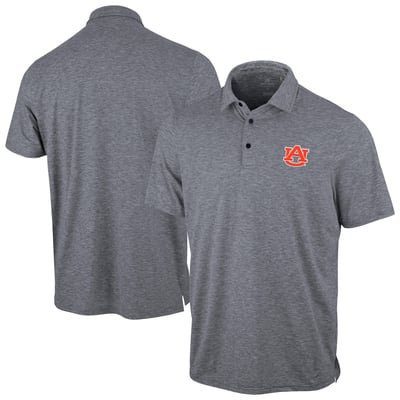 Auburn Tigers Antigua Static Polo - Heather Navy