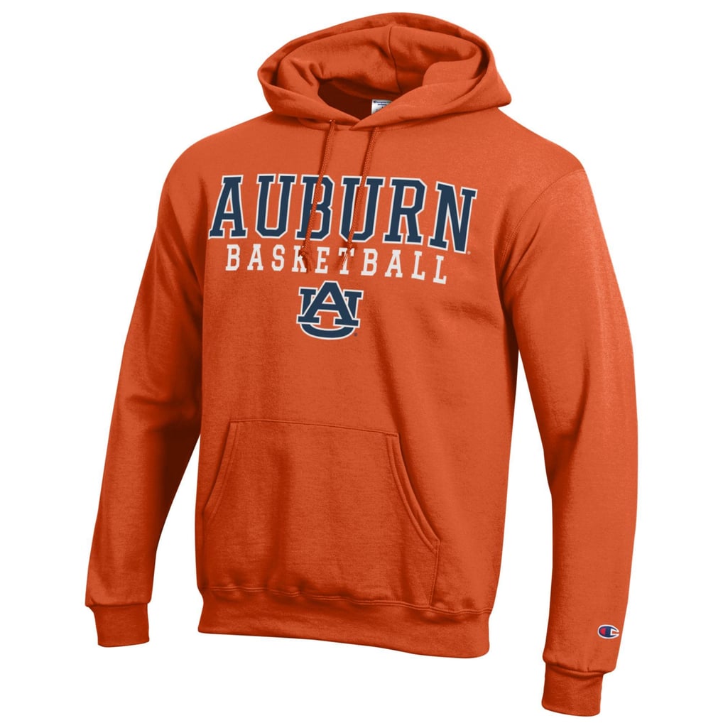 Auburn Tigers Champion Basketball Stack Pullover Hoodie - Orange