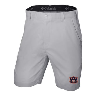 Auburn Tigers Columbia Omni-Wick Lie Angle Shorts - Gray

