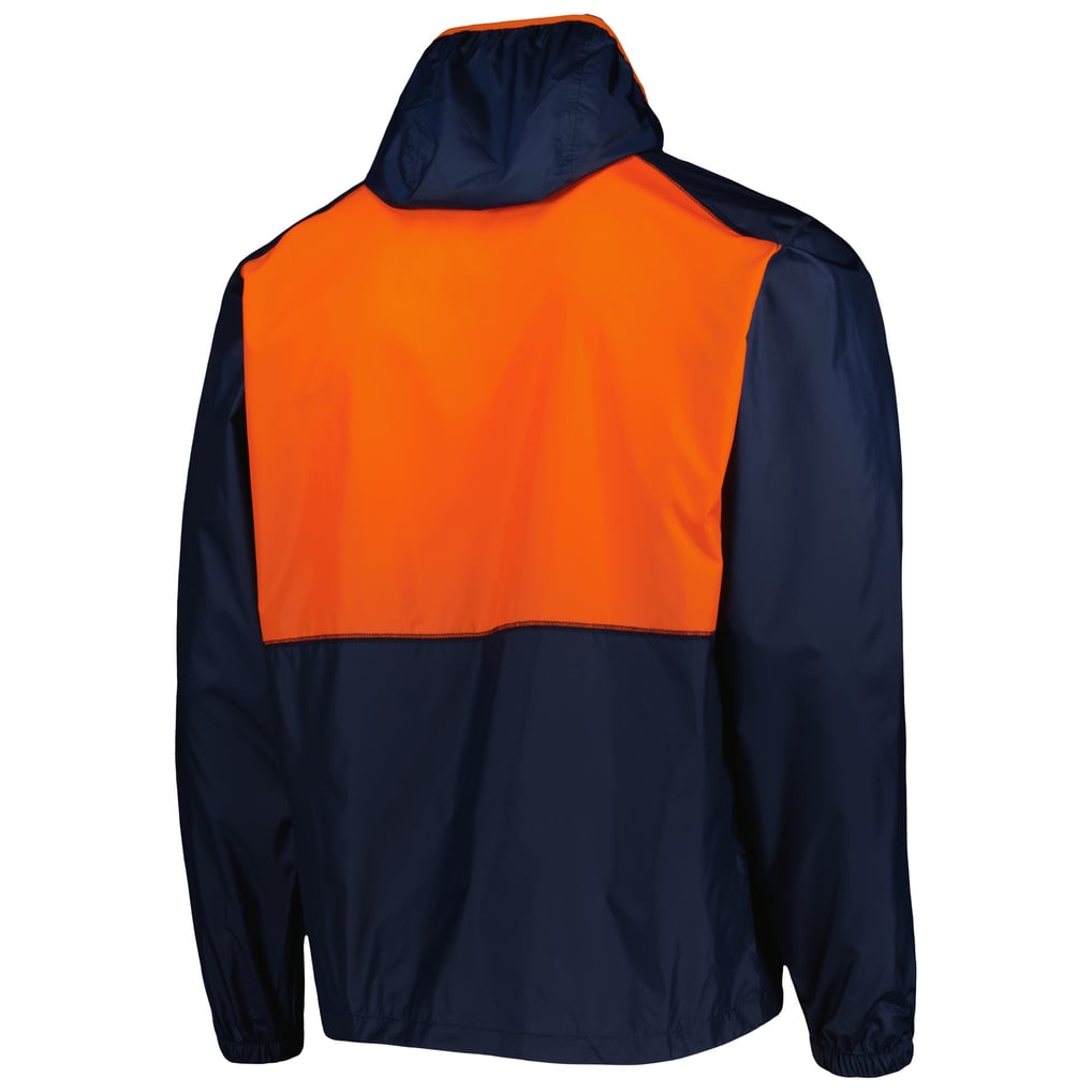 Auburn Tigers Columbia Flash Forward Full-Zip Windbreaker Jacket - Navy