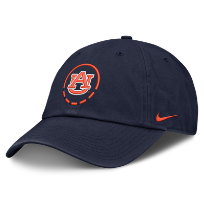 Auburn Tigers Nike Primetime Basketball Club Adjustable Hat - Navy