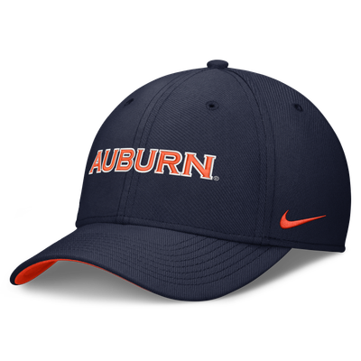 Auburn Tigers Nike Primetime Team Rise Flex Hat - Navy