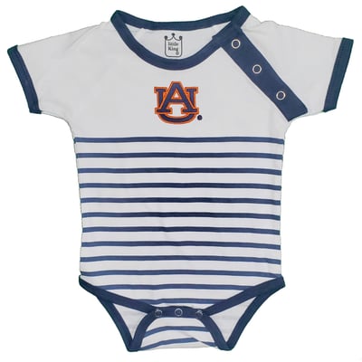 Auburn Tigers Little King Newborn & Infant Shoulder Snap Bodysuit - Navy/White
