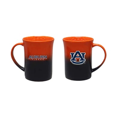 Auburn Tigers The Memory Company Two-Pack 15oz. Ceramic Ombre Mug Set