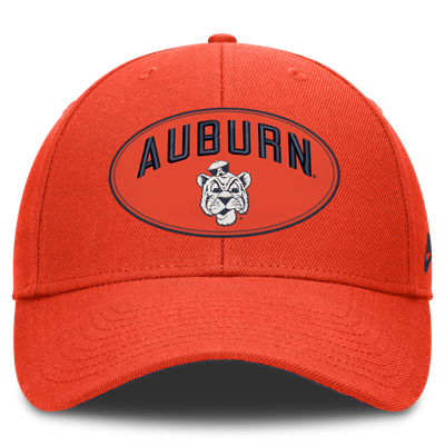  Auburn Tigers Nike Unisex Legacy Letter & Location Rise Adjustable Hat - Orange