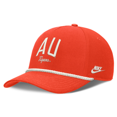 Auburn Tigers Nike Unisex Letter Rope Rise Adjustable Hat - Orange