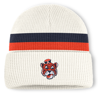  Auburn Tigers Nike Unisex Legacy Letter Cuffed Knit Hat - White