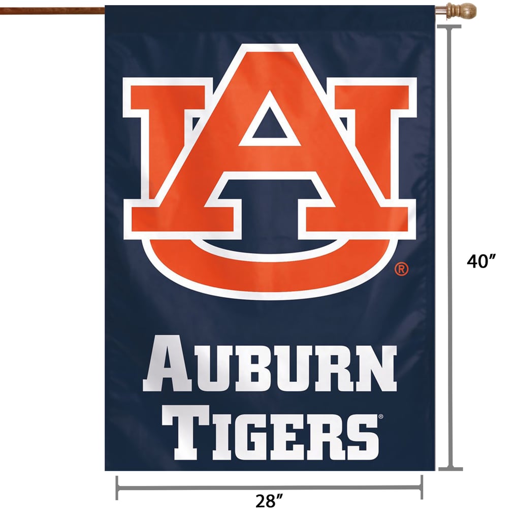 Auburn Tigers WinCraft 28" x 40" Full Name Single-Sided Vertical Banner