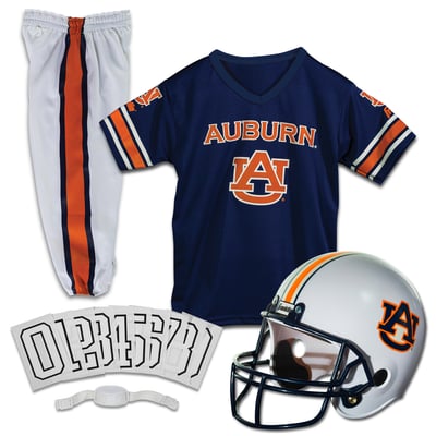 Auburn Tigers Franklin Sports Youth NCAA Deluxe Uniform Set