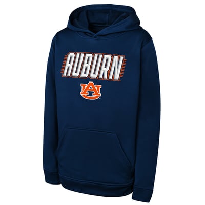 Auburn Tigers Outerstuff Youth Sack Party Performance Hoodie - Navy