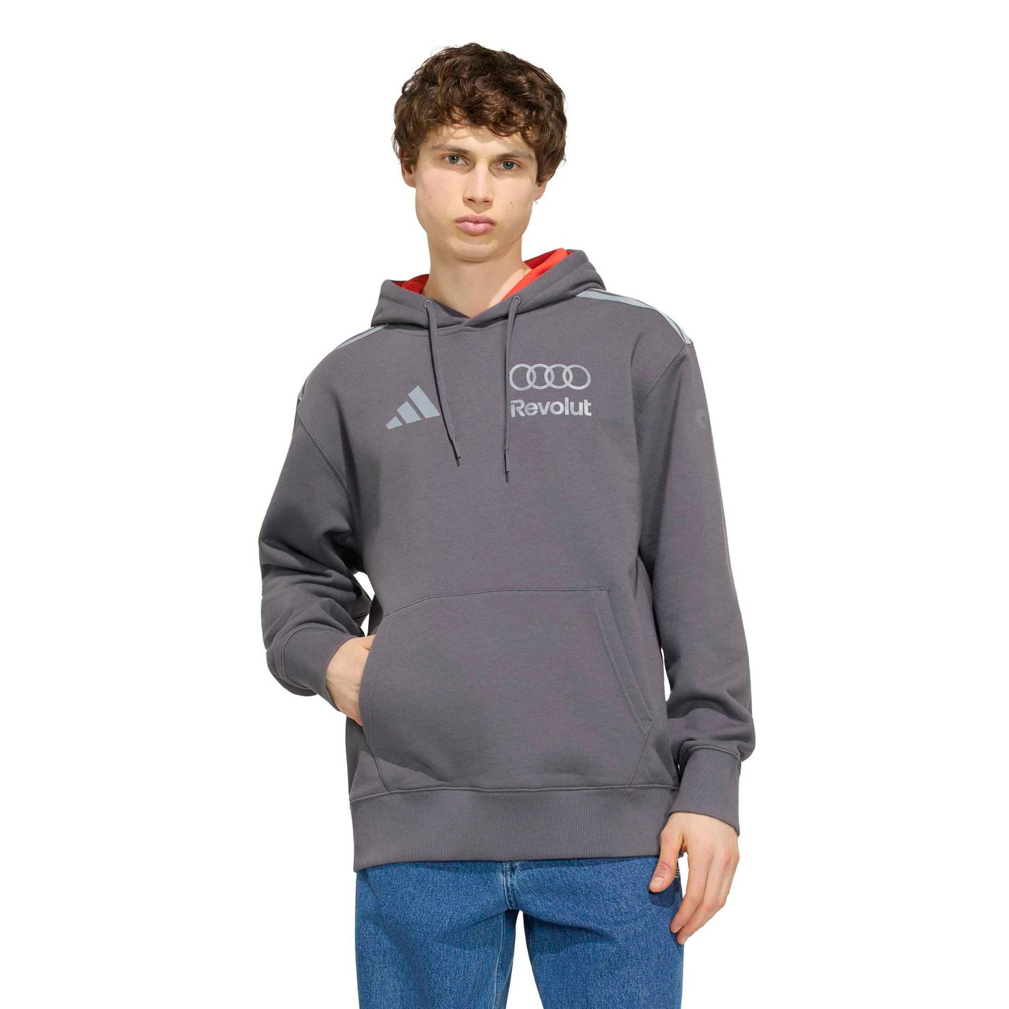 Audi adidas F1 Authentic Driver Hoodie - Charcoal