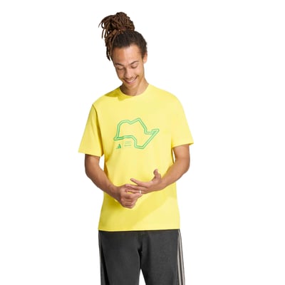 Audi adidas São Paulo Grand Prix Sampa Soul T-Shirt - Yellow