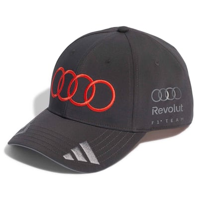 Audi adidas Unisex Team Driver Adjustable Hat - Charcoal