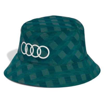 Audi adidas Unisex São Paulo Grand Prix Sampa Soul Bucket Hat - Forest Green