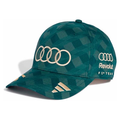 Audi adidas Unisex São Paulo Grand Prix Sampa Soul Driver Adjustable Hat - Forest Green