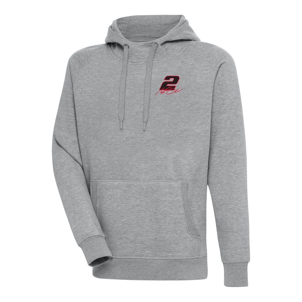Austin Cindric Antigua Victory Pullover Hoodie - Heather Gray