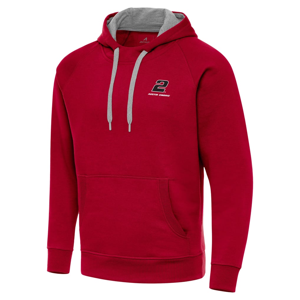 Austin Cindric Antigua Victory Pullover Hoodie - Red