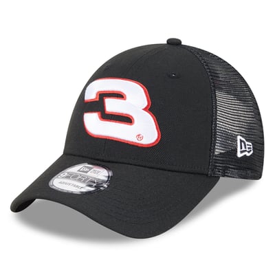  Austin Dillon New Era Number 9FORTY Trucker Adjustable Hat - Black