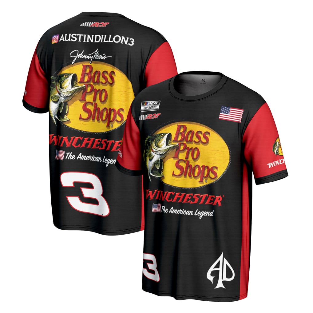 Austin Dillon ProSphere Bass Pro Shops T-Shirt - Black