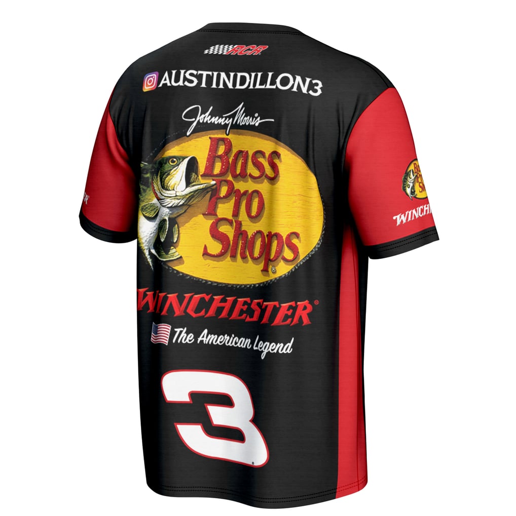 Austin Dillon ProSphere Bass Pro Shops T-Shirt - Black