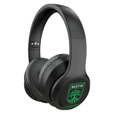 Austin FC Keyscaper Stripe Wireless Bluetooth Headphones With Case