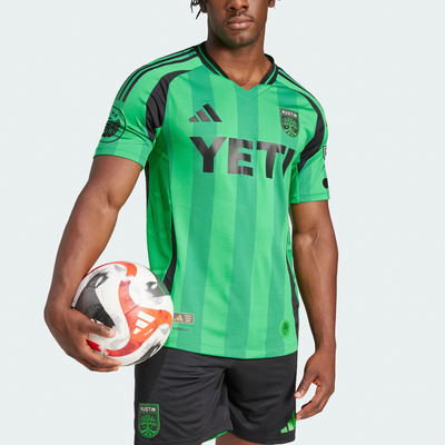 Austin FC adidas 2025 The Heartbeat Kit Authentic Jersey - Green