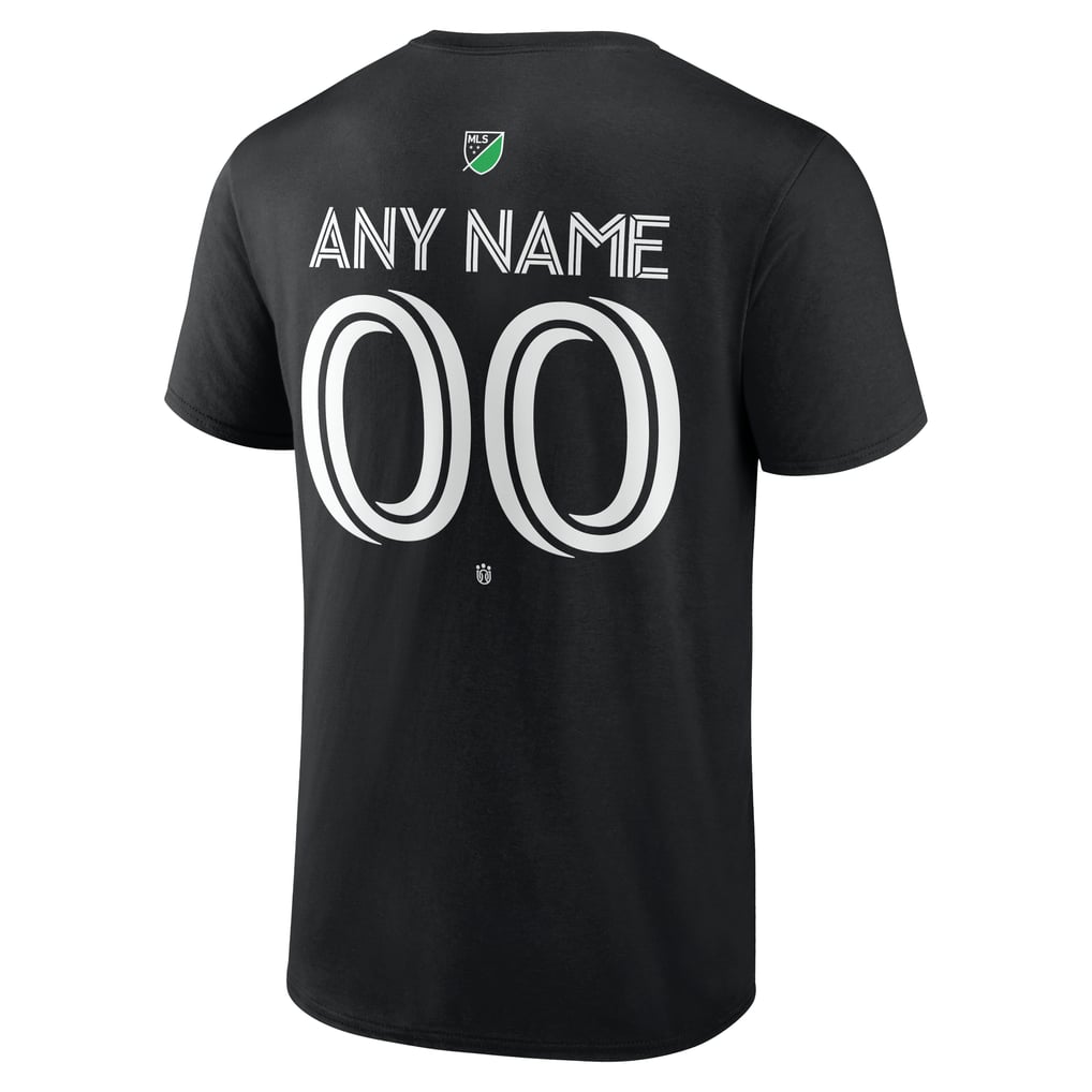 Austin FC Custom Team Authentic T-Shirt - Black