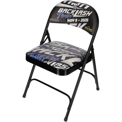 WWE Backlash 2026 Fanatics Authentic Commemorative Event Chair