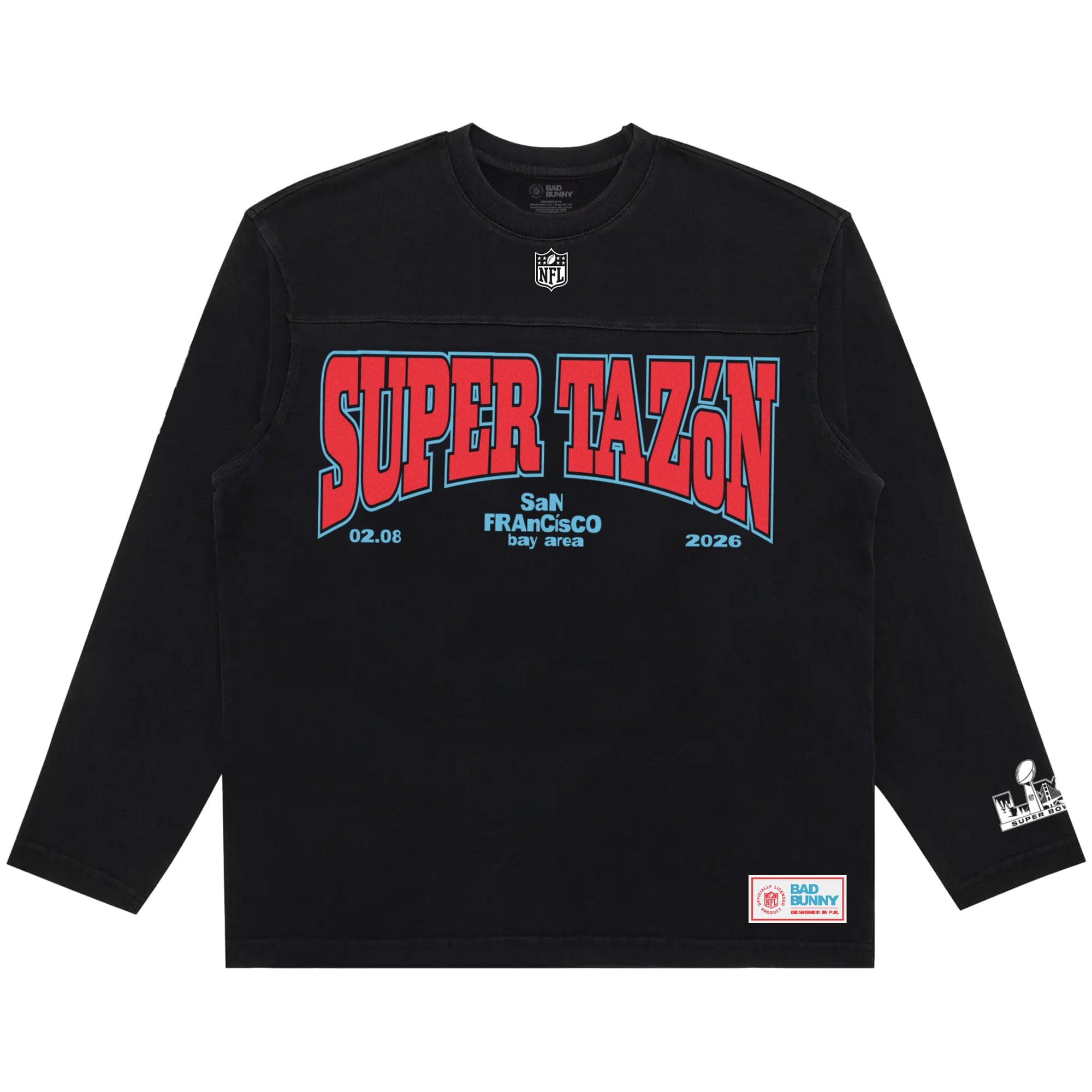 Bad Bunny x Super Tazón Long Sleeve