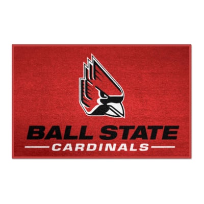Ball State Cardinals Logo Brands 19" x 30" Starter Mat