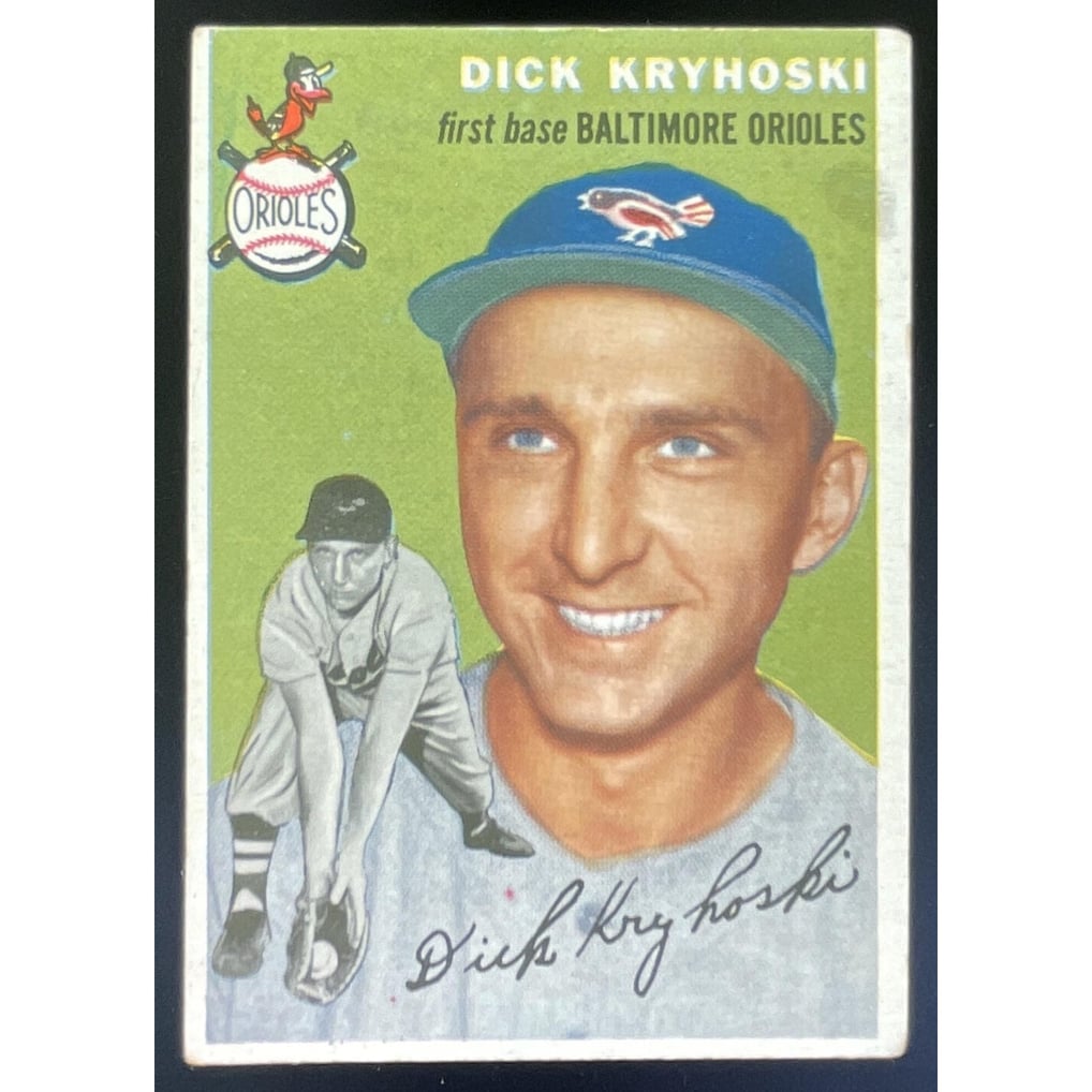 1954 Topps #150 Dick Kryhoski