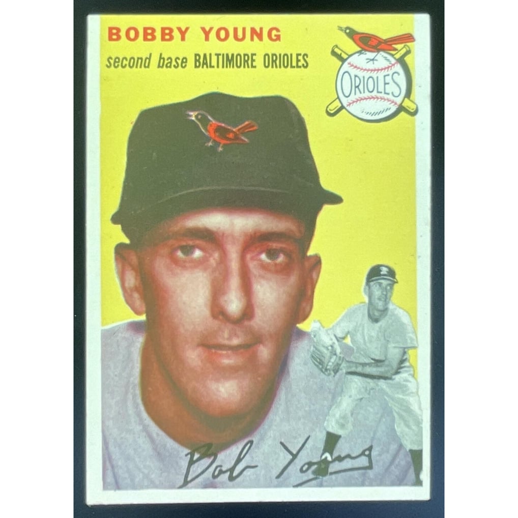1954 Topps #8 Bobby Young