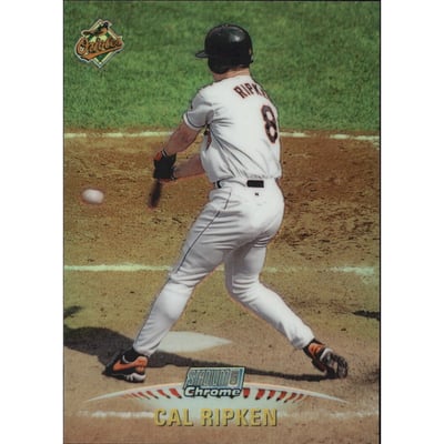 1999 Stadium Club Chrome Refractors #SCC14 Cal Ripken