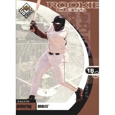 1999 UD Choice Prime Choice Reserve #16 Calvin Pickering