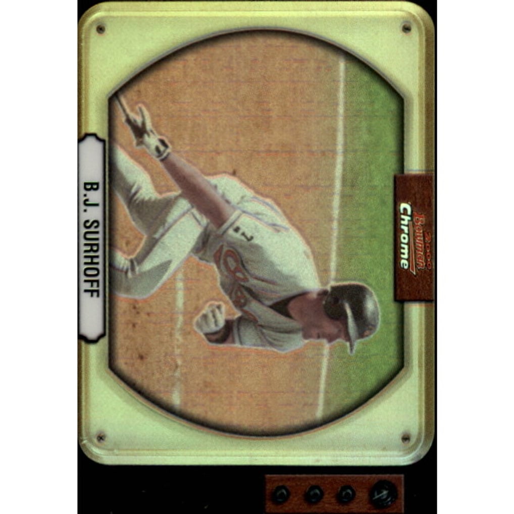 2000 Bowman Chrome Retro/Future Refractors #67 B.J. Surhoff