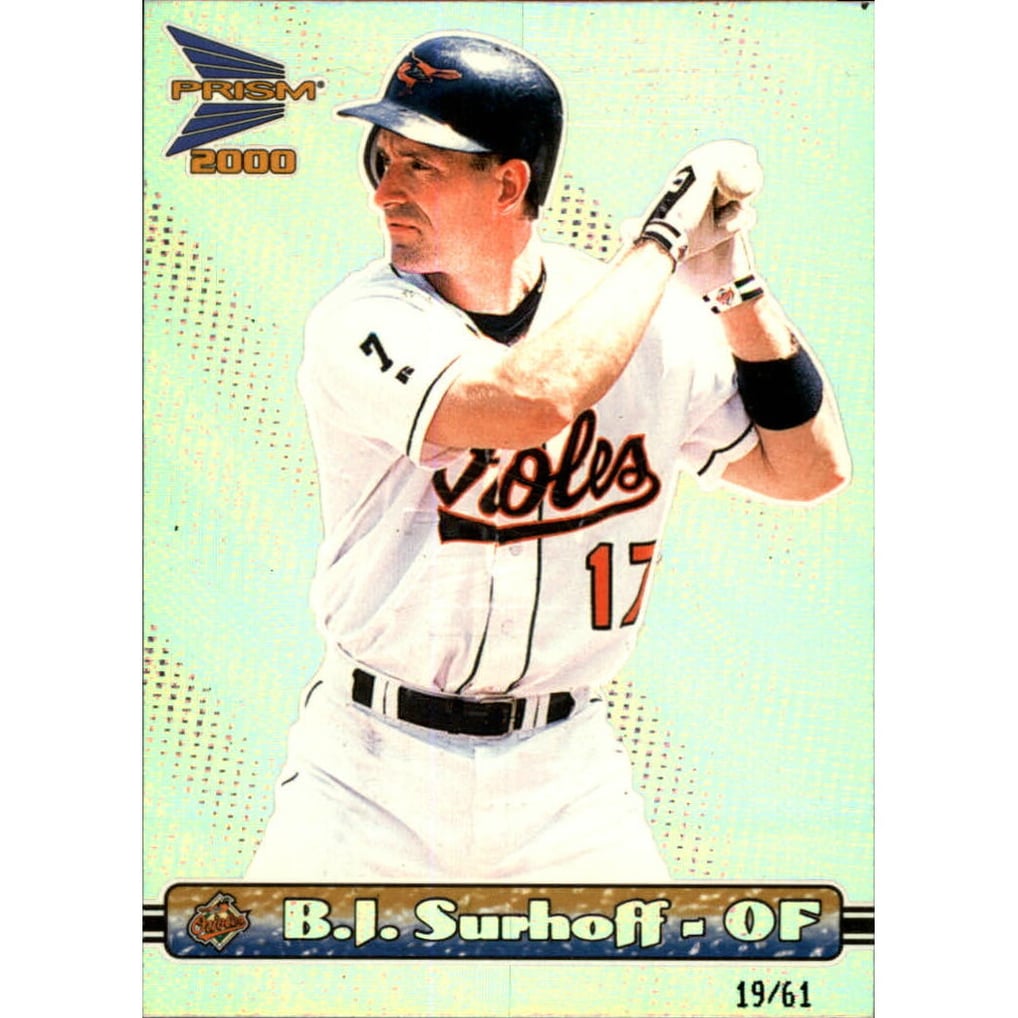 2000 Pacific Prism Premiere Date #21 B.J. Surhoff