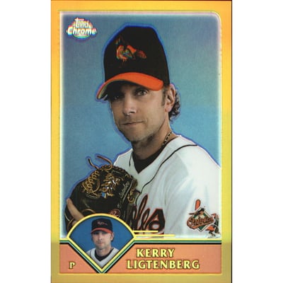 2003 Topps Chrome Gold Refractors #339 Kerry Ligtenberg