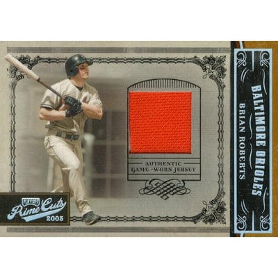 2005 Prime Cuts Material Jersey #41 Brian Roberts/50