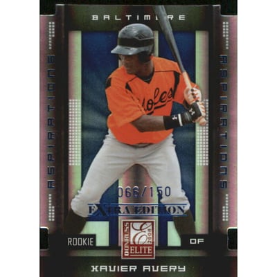 2008 Donruss Elite Extra Edition Aspirations #169 Xavier Avery