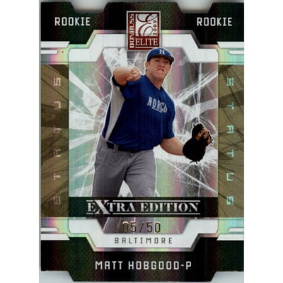 2009 Donruss Elite Extra Edition Status Gold #54 Matt Hobgood